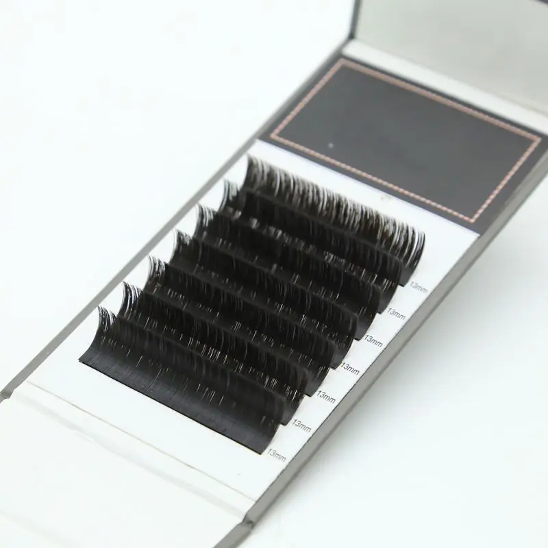 Eyelash Extension Supplies Private Label c d Cc Dd Curl Silk Eyelash Extensions