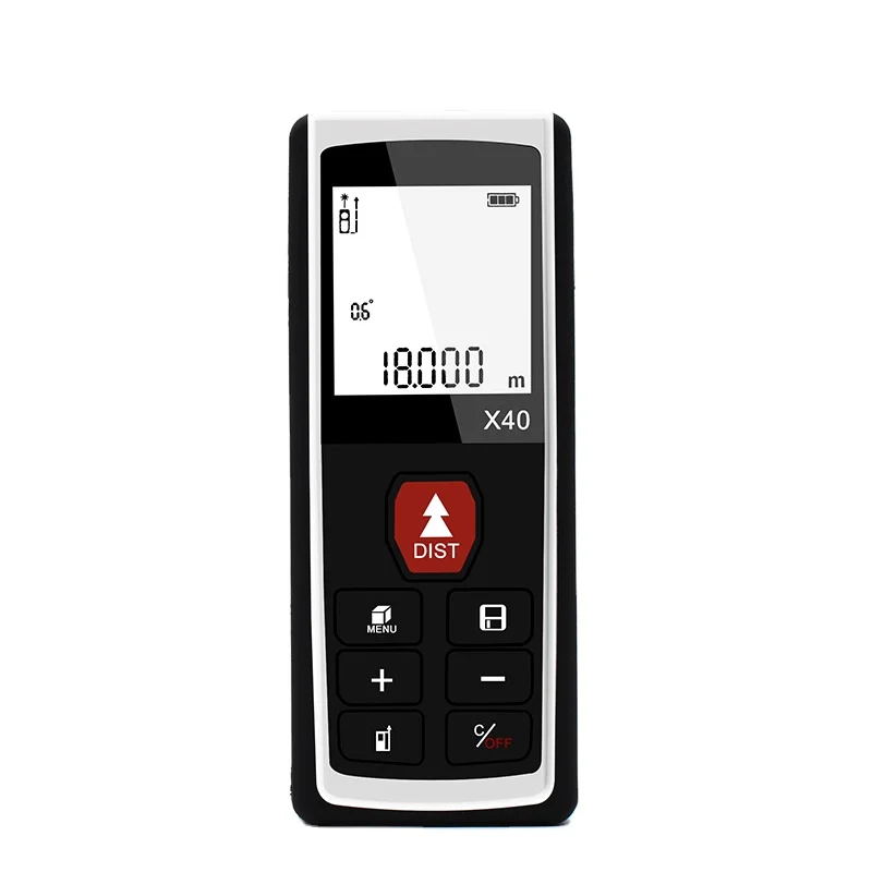 Pocket accuracy laser tape measure digital 100m lazer finder distance meter device small