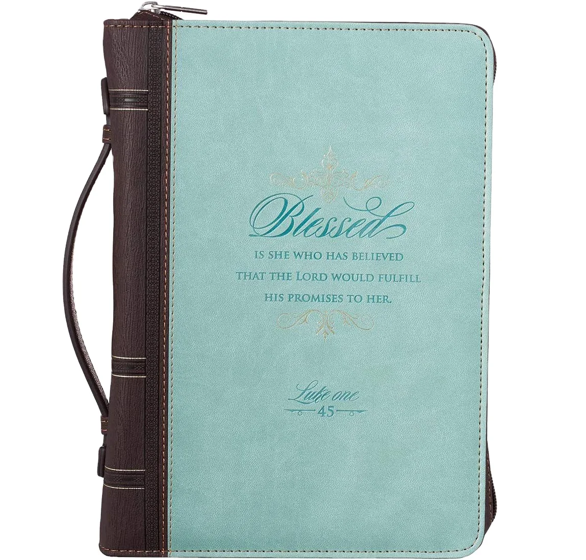 Free Sample Customized Wholesale Large Bible Covers Christian Art Gifts Carrying Book Case Church Bag with Pen Slots and