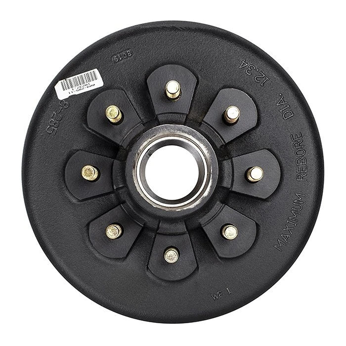king pin High quality factory direct sales 8000  lbs brake drum for trailer trailer part