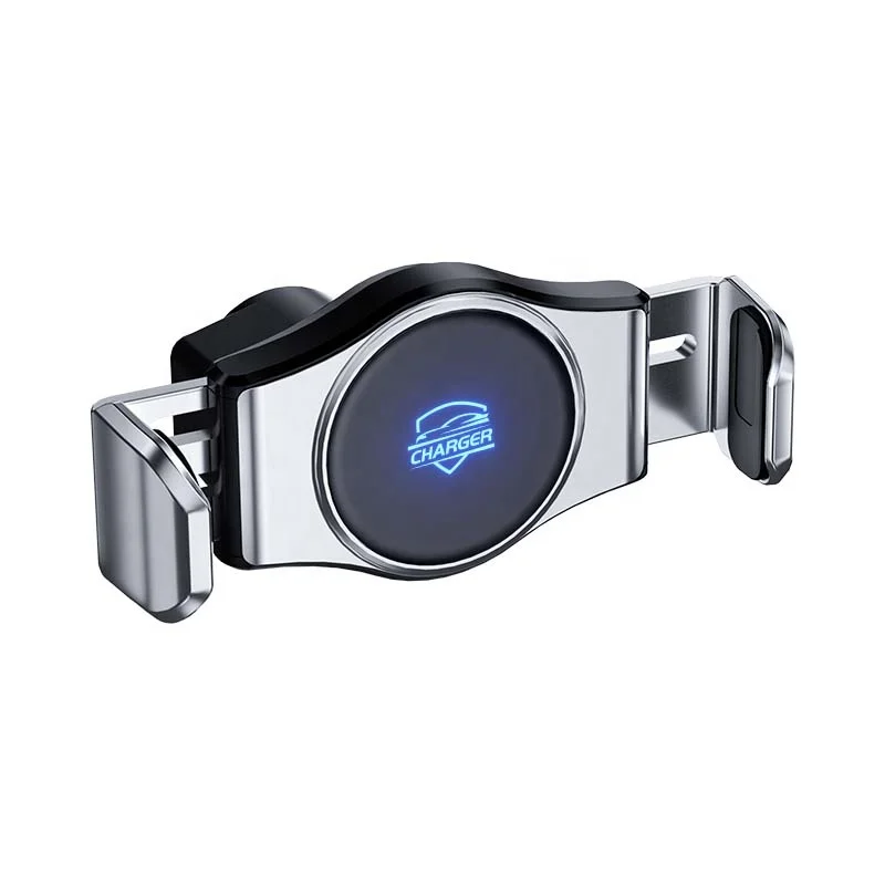 VCAN Cell Phone Holder 15W Wireless Car Charger with Built-in Battery for Air Vent or Dashboard Cell Phone 4-6.7 inches