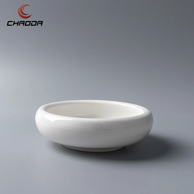 Chaoda 5 inch Round cold dishes plate porcelain sweet Ceramics dinnerware restaurant plate dinnerware small Kimchi plates