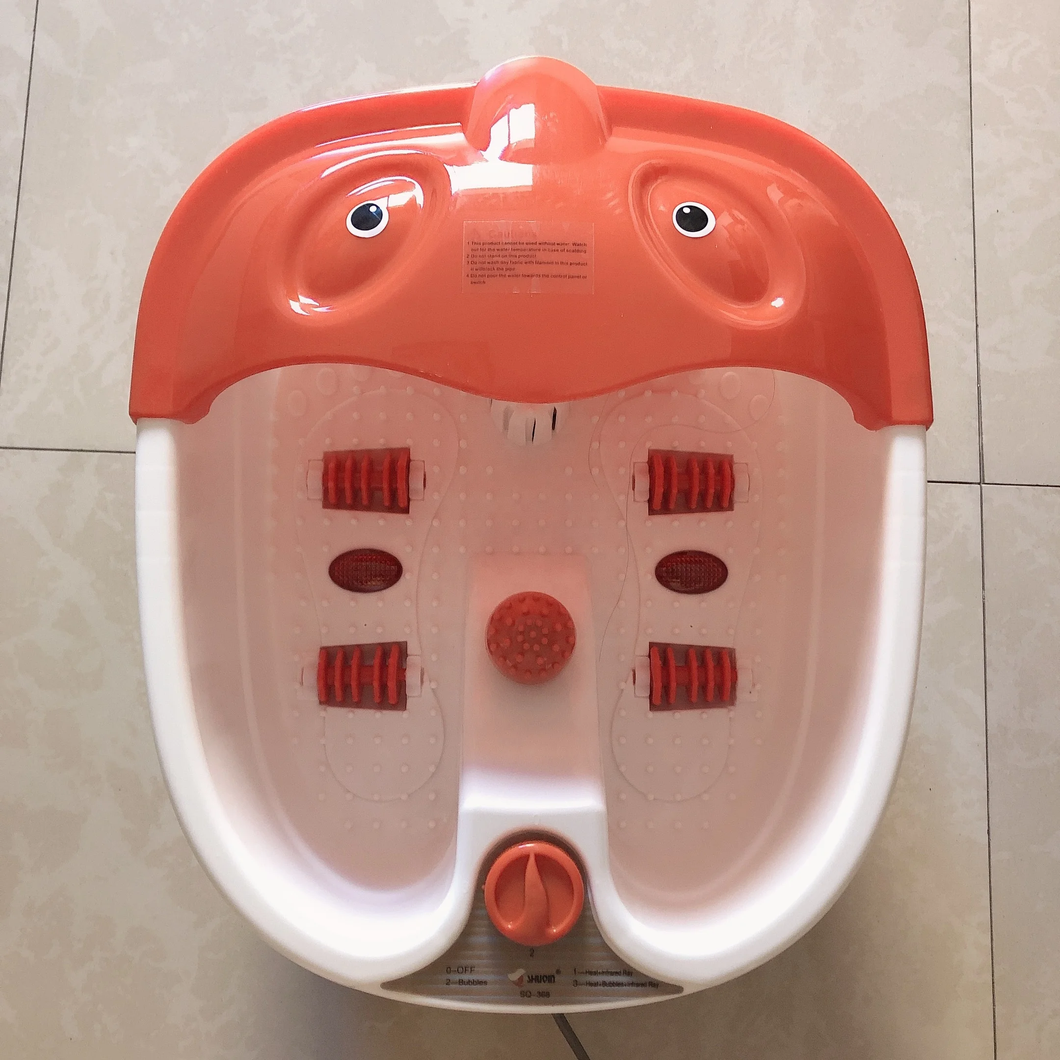 water bubble massage roller foot bath massager