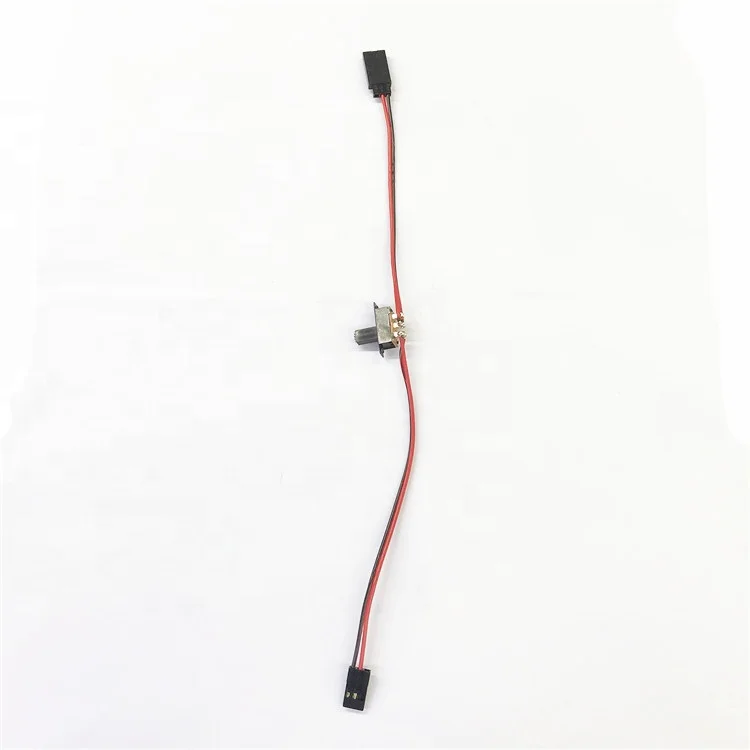 servo extensions wire cable leads for JR Futaba 3Pin Dupont connector to pull-out switch 2468 24 awg L=130/110mm