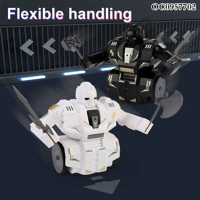 Newest 2.4G 7CH rc fighting robot toy remote control battle robot for kids