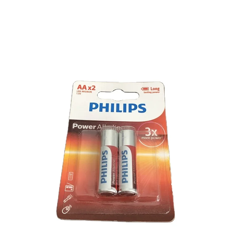 Щелочная батарея Philips AA 1 5 В LR6 для дистанционного управления игрушками