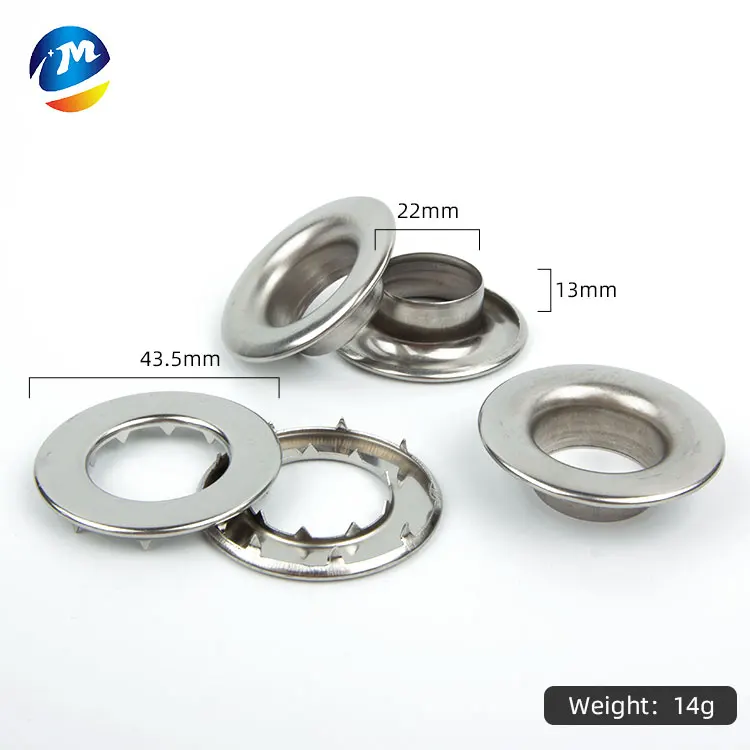 Металлические люверсы для палатки, люверсы из нержавеющей стали и брезента с шайбами для брезента