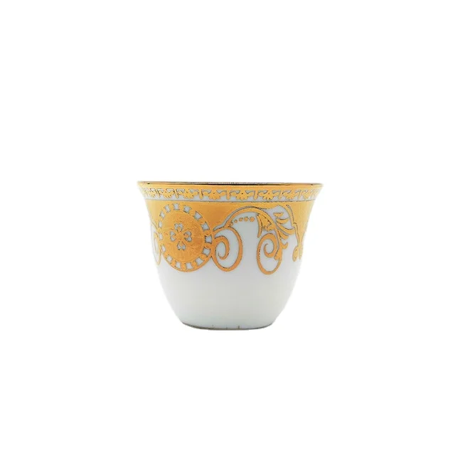 80cc porcelain silver Cawa cup for tea