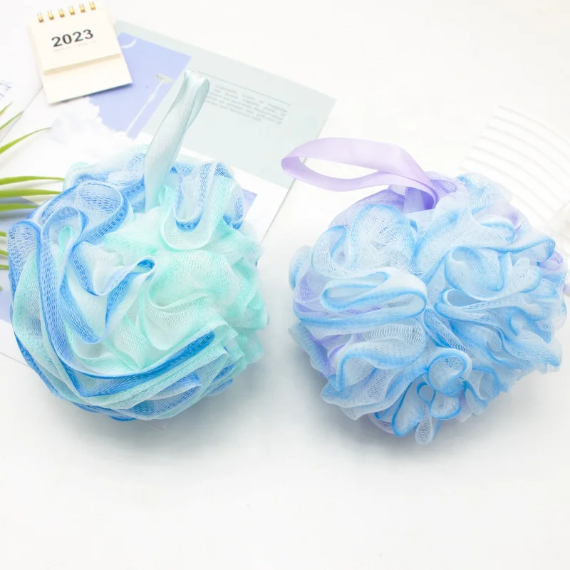 Lalasis custom body scrubber skin exfoliating shower bathing loofahs bath balls
