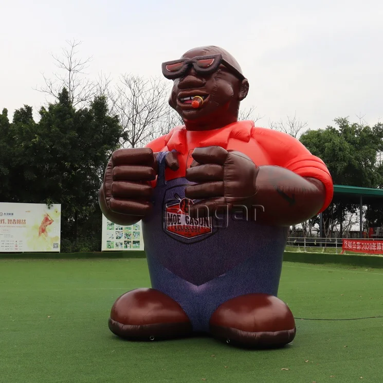 5m Tall Custom inflatable characters balloon model display giant inflatable custom people man advertising