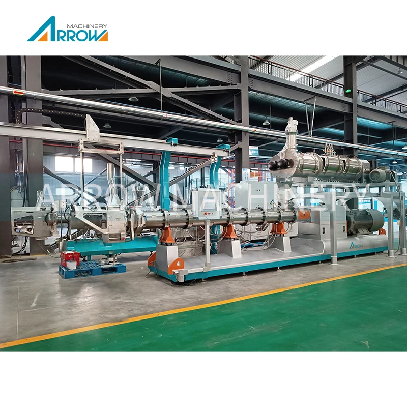 Aquaculture automatic fish feeding equipment 5 tons per hour floating fish feed machine