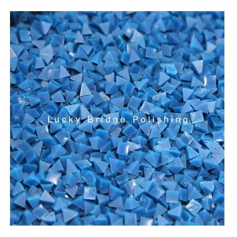 Polly Plastics Rock Tumbler Tumbling Media Grit Kit & Ceramic Filler Ceramic Deburring Media