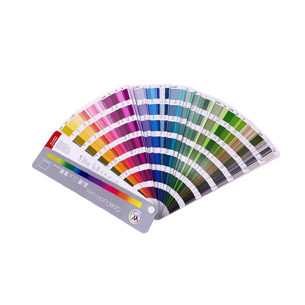 Print Area Ceres GOE  Wholesale pantone color shade card for fabric