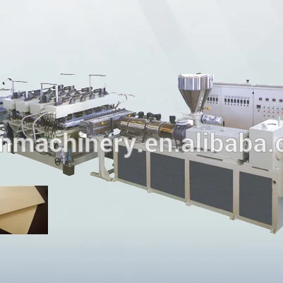 
PVC skinned foam board sheet extruder pvc 