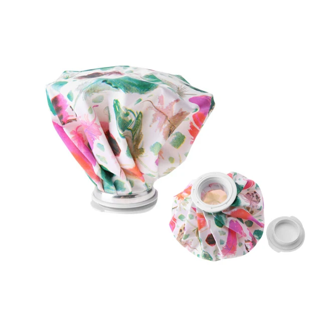 Printing 6 inch 7 inch plastic bag ice cube freezer bags medical Ice Pack for Injuries Reusable Screw Top Ice Bag