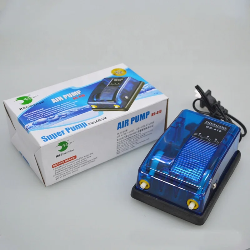 RS BS-310/410 small oxygen pump aquarium  transparent for fish tank