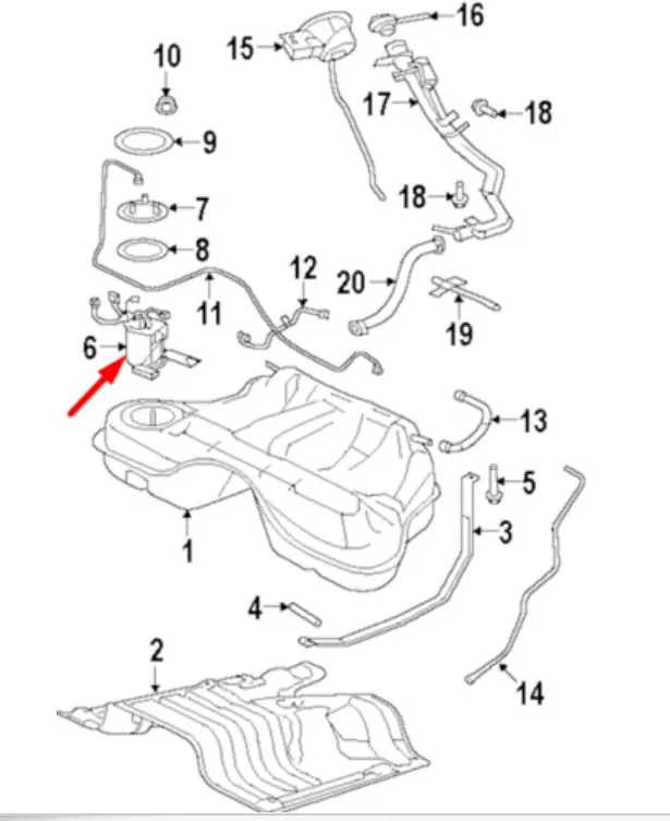  Насос для топливного бака PORSCHE PANAMERA 970 97062013200 бензин 3 0 кВт Новый