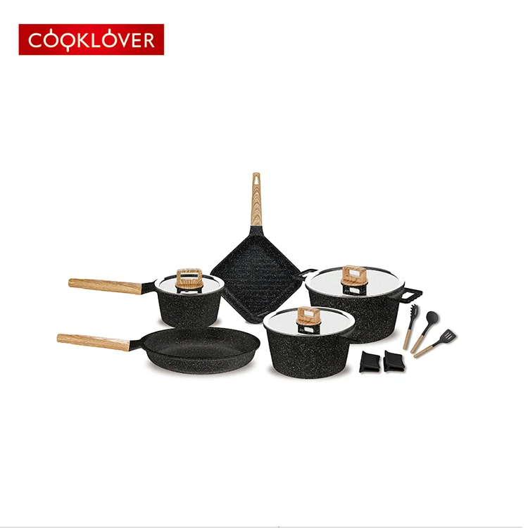 Cooklover 100 Pieces Pots And Pans Set With 10 Pieces Cookware Sets Of Korean