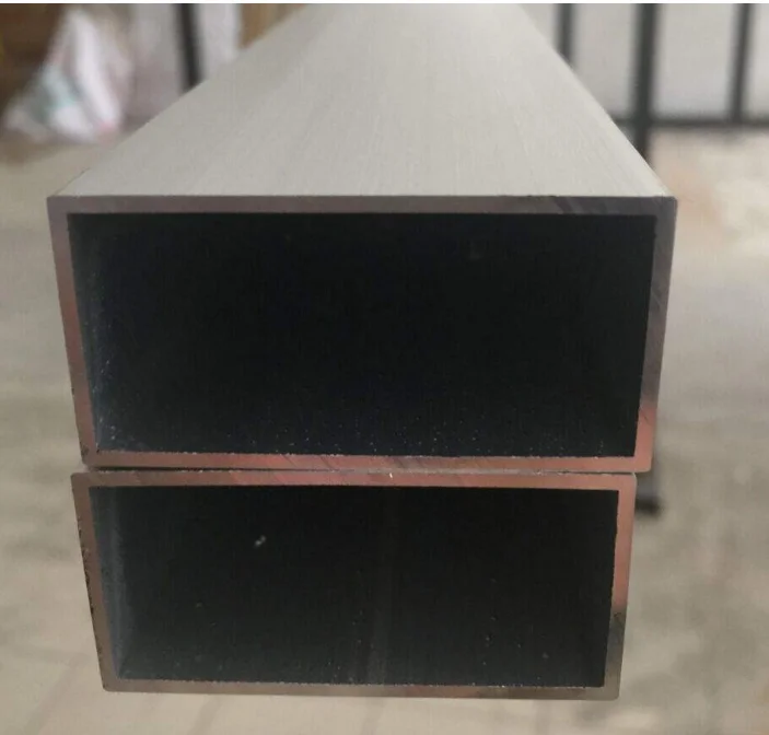 Extrusion aluminium tubing profile/aluminium square pipes