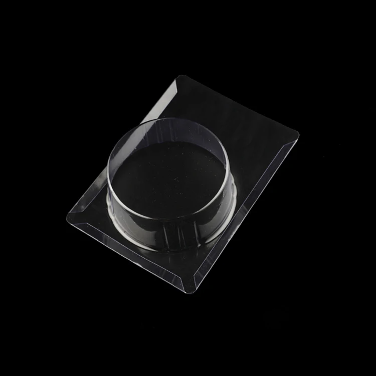 Customized PET PVC slide blister packaging with cardboard