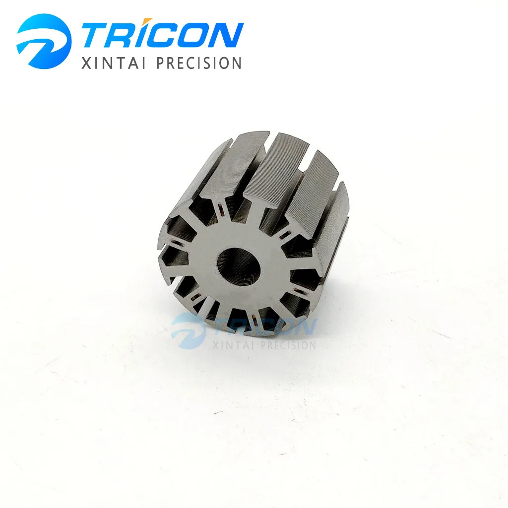 Customized laminated silicon steel motor stator core manufacturer for juicer motor core