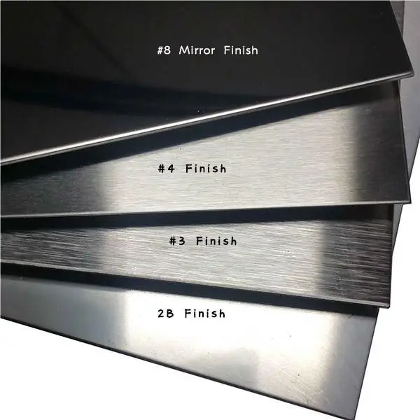 Plating Sheet Stainless Steel JIS Sss Plate 2B Mirror hairline 1500mm 0.4-3mm thickness sheet