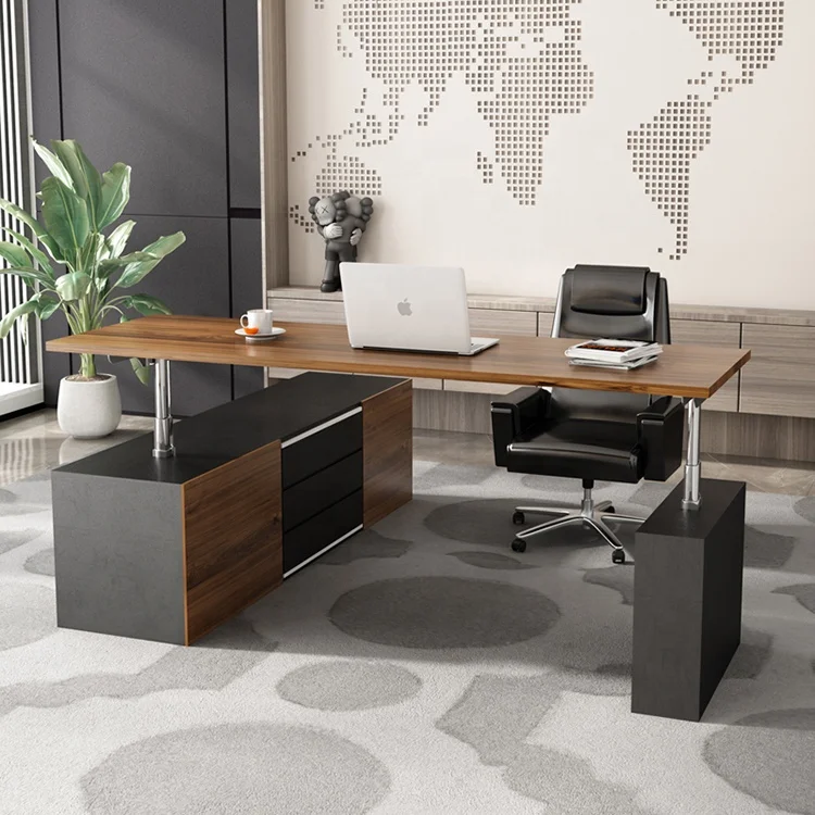 Quality Office Furniture Height Adjustable Desk Electric Workstation Manager Executive Desk Standing Desk