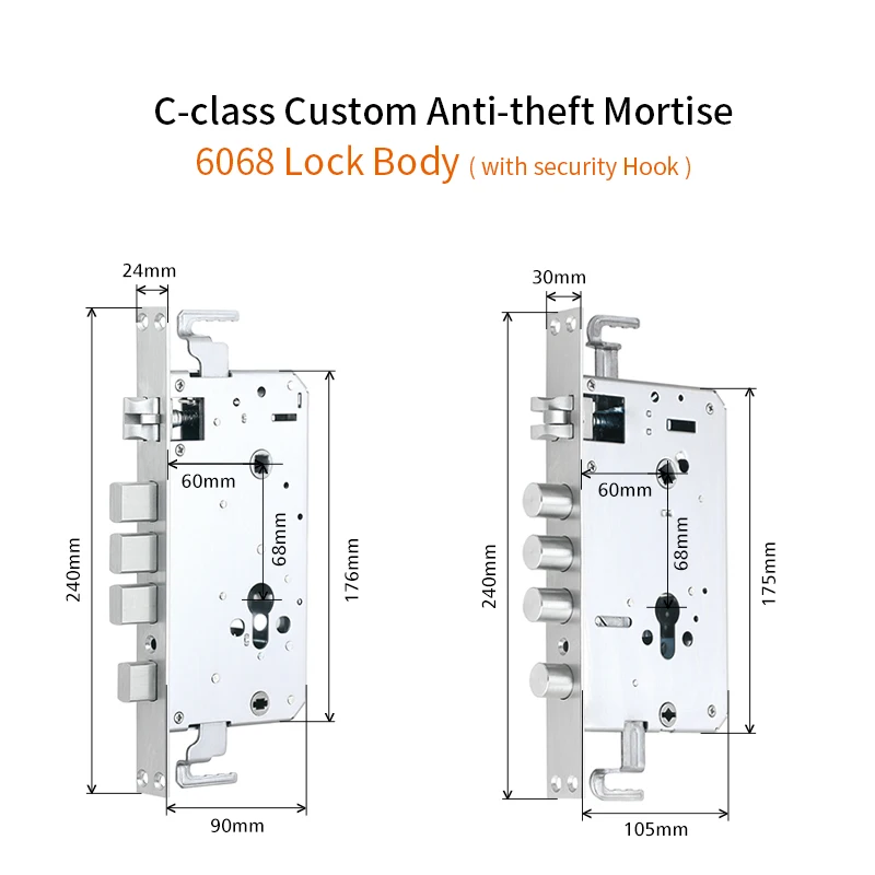  Оптовая продажа Безопасный электронный автоматический Tuya App умный дверной замок с камерой