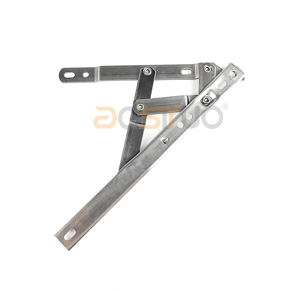 Wholesale SS304 SS201 window hardware egress friction hinges casement friction stays for aluminum window with brass slider