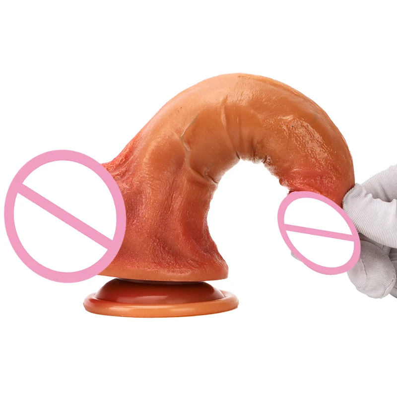 High Quality Liquid Silicone Dildo Realistic Touch Penis Female Sex Masturbator Water Spray Dildo