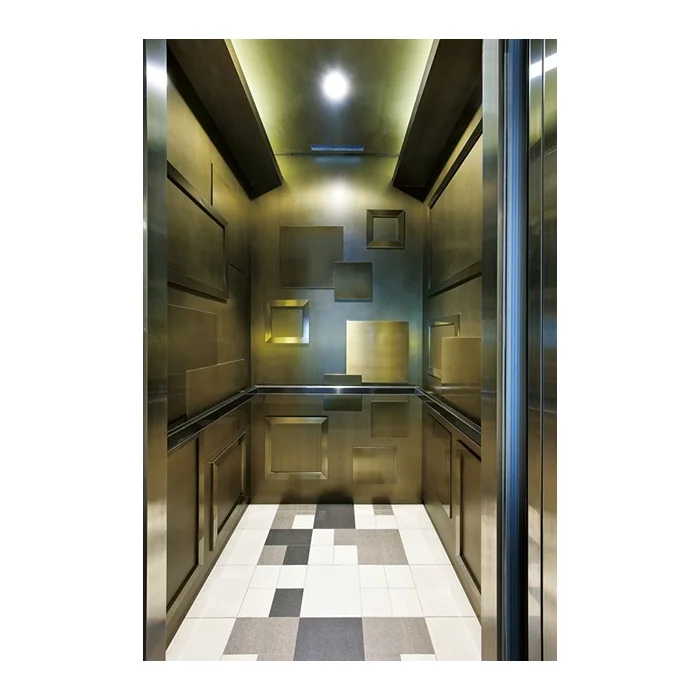ZLE 2-5 Floors small shaftless residential elevators hydraulic ascensor house villa lift passenger elevator