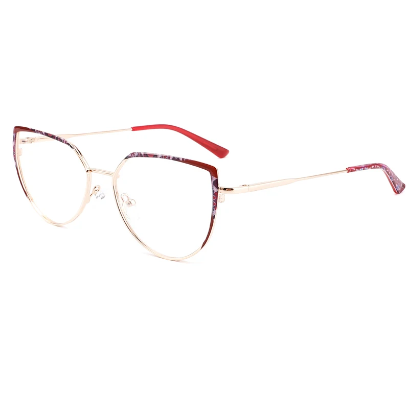 3D printing  Fashion ladies metal cat eye optical glasses eyeglasses frames spectacles frames