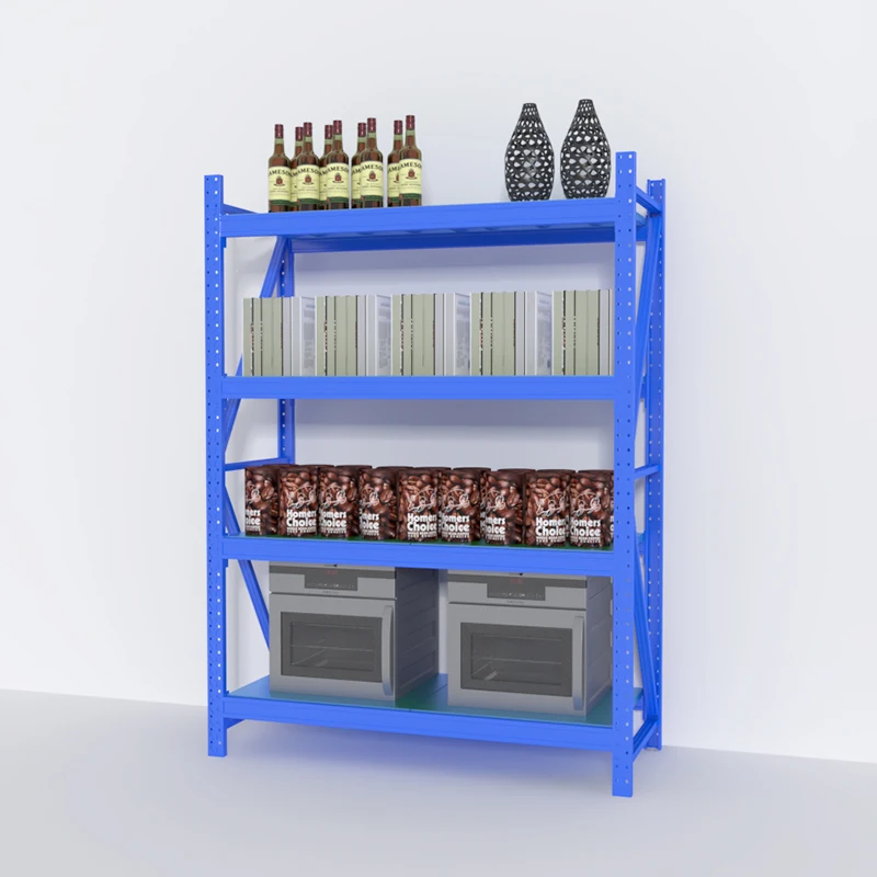 Warehouse display rackEach floor of shelf warehouse bears 500kg