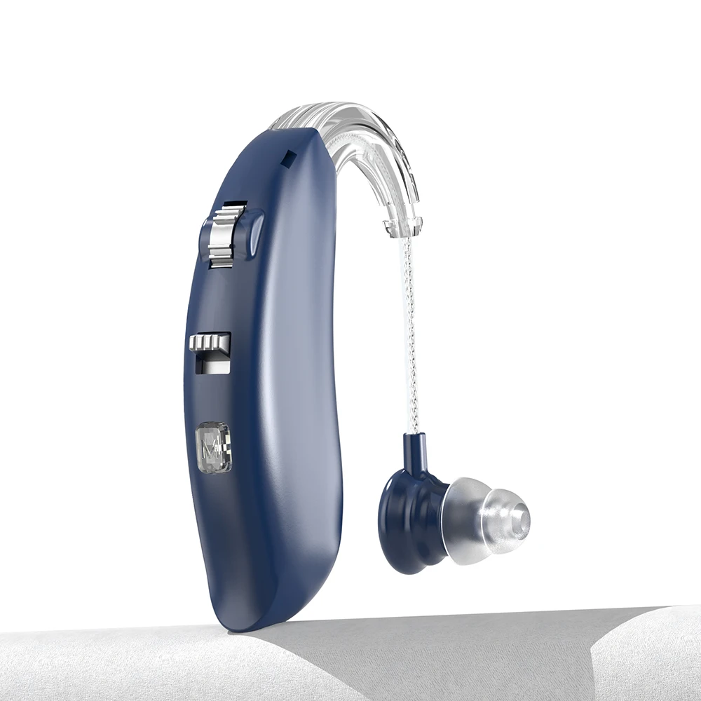 Ear Machine Deaf Hearing Aid Sound Amplifiers Price BTE Hearing Aids Rechargeable With Blue-tooth For Deafness