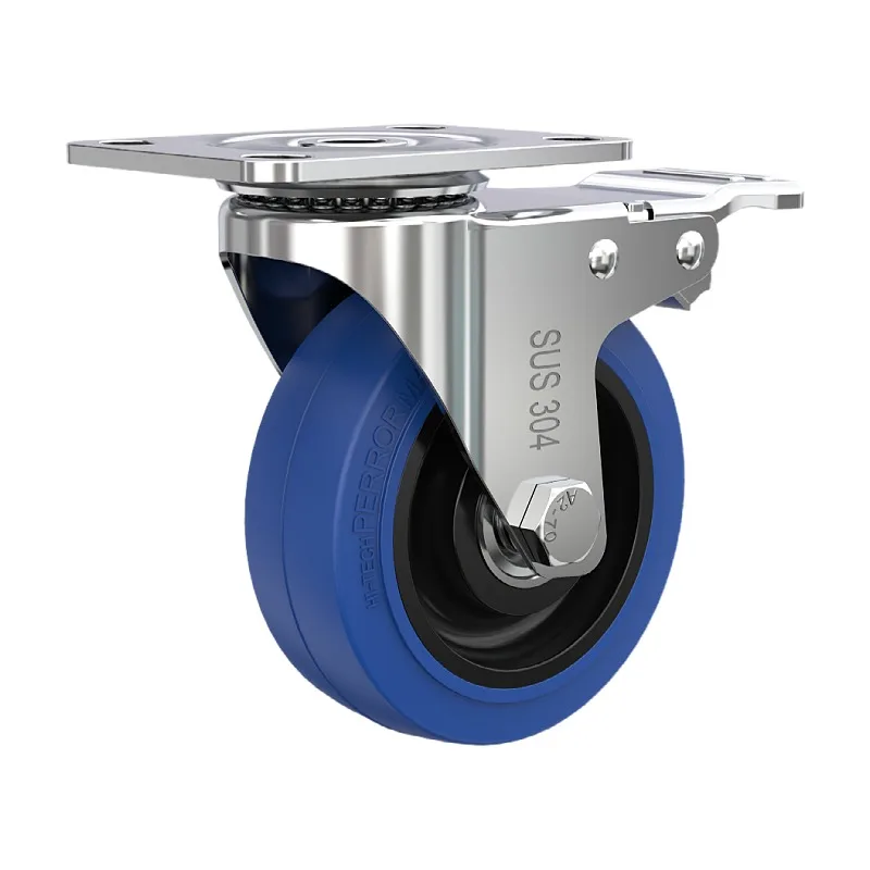 Weihang 4  Inch stainless steel 304 for whole  caster wheel industrial  swivle castors