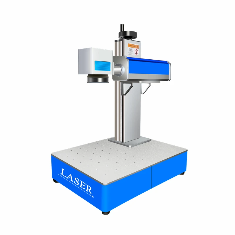 LY Desktop Mini Fiber Laser Marking Machine Upgrade Rotation Axis Rolling Roller Axis 20/30/50W  Metal Engraving Machine 220/110