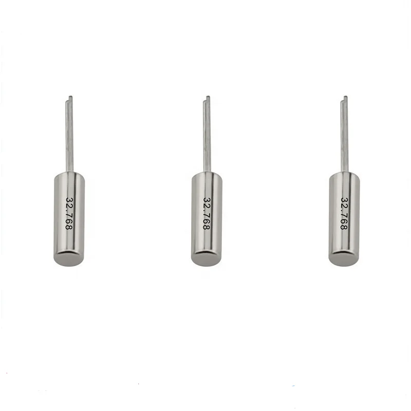 Хит продаж кварцевый кристаллический кварцевый генератор 32,768 кГц Линейные цилиндрические пассивные резонаторы различных частотных точек поставки