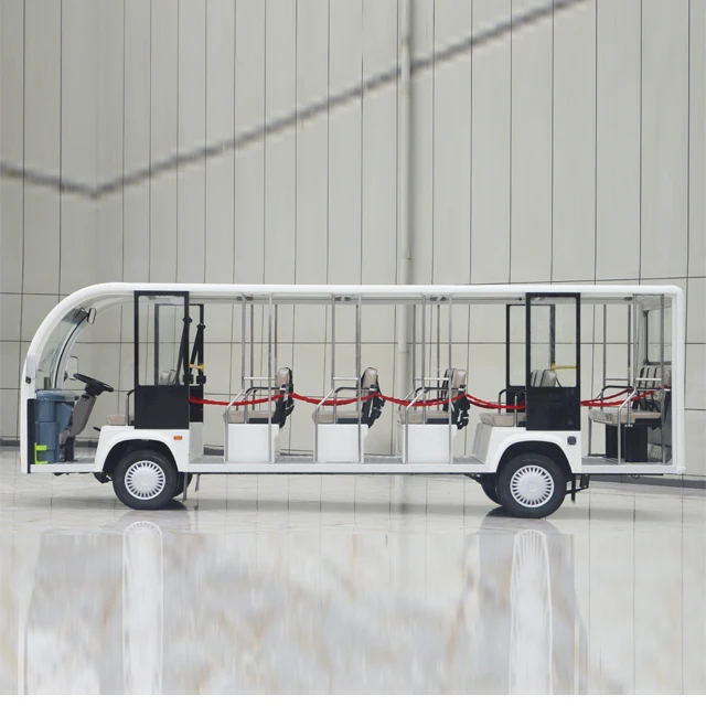 18 Seats Double Decker Electric Sightseeing Bus with cheap price