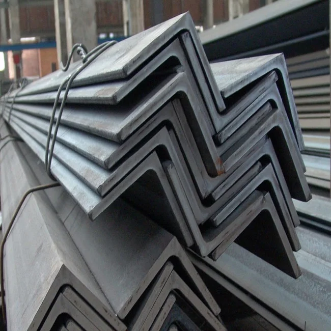 Angle steel ASTM a36 a53 Q235 Q345 carbon equal angle steel galvanized iron L shape mild steel angle bar for bridge