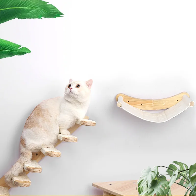 Настенные полки для кошек