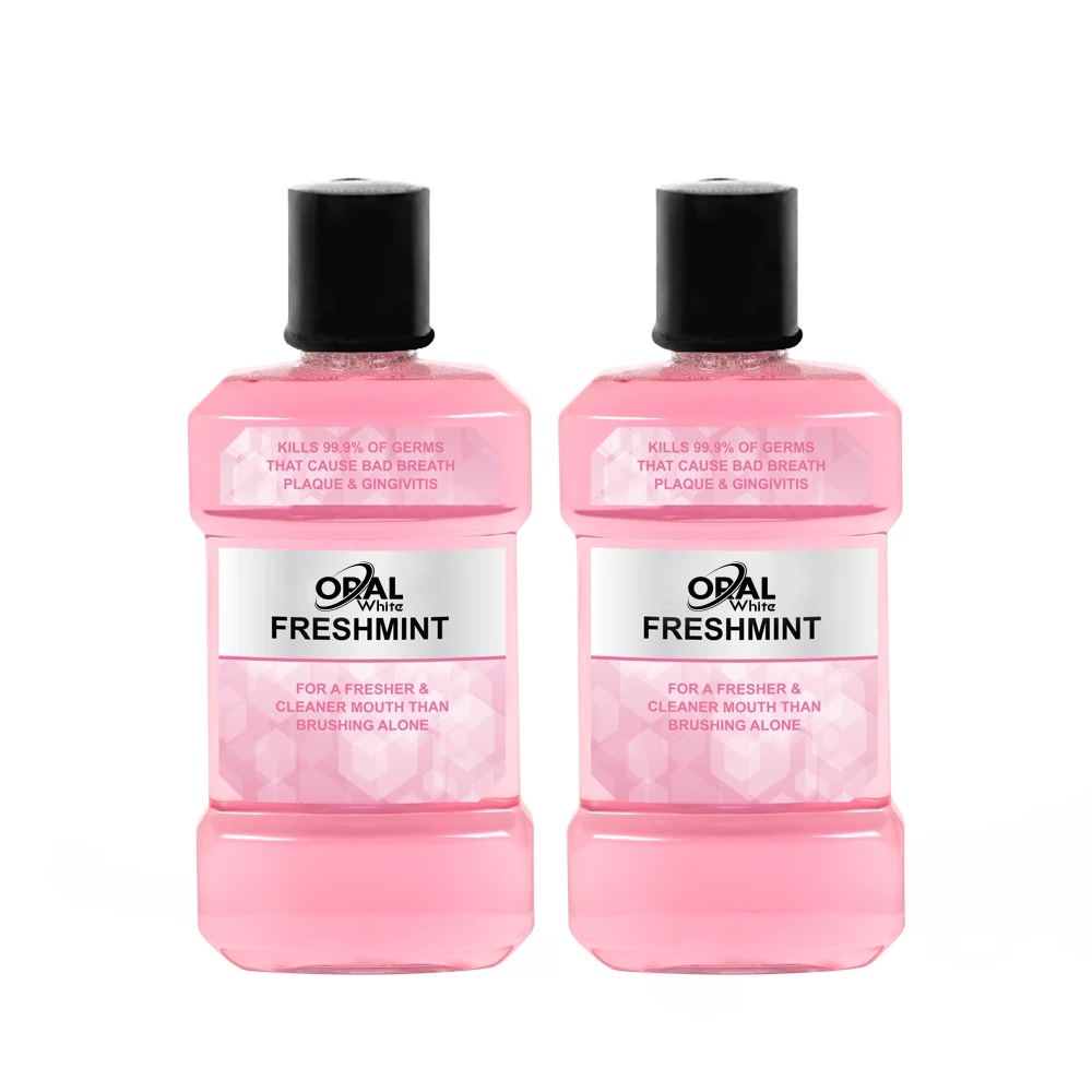 Mouth Oral Care Dental Travel Wash Size Mouthwash with Logo Mint Private Label Manufacturers