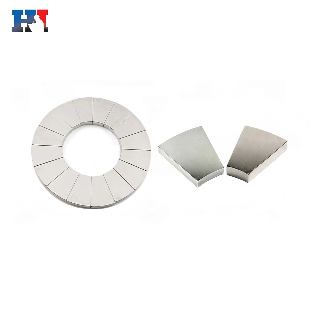 China Professional Manufacturer Supply High Temperature Arc Neodymium Magnets for Wind Generator BLDC Motor