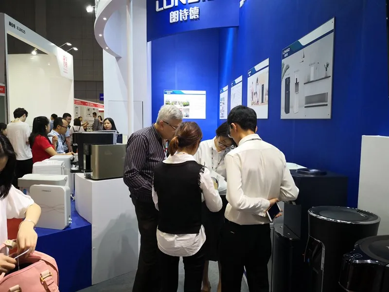 Lonsid GR320RB Kitchen Appliances Bottleless Filtered and Purified Tabletop Water Dispenser Electric Plastic CB Desktop Cold 220