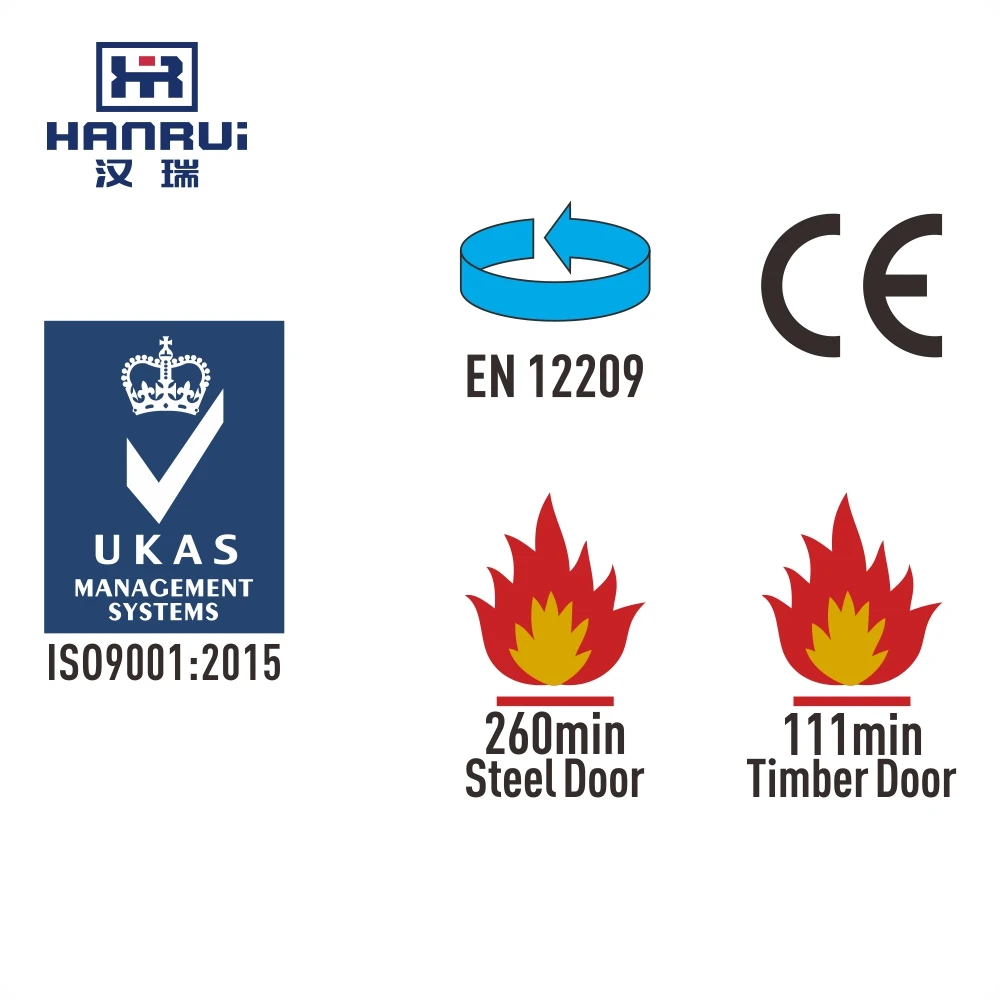 HANRUI brand CE certificate EN12209 EN1634-1 fire rated mortise lock 6085Z