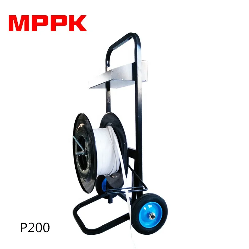 PP strap/polyester cord Strapping cart steel Dispenser