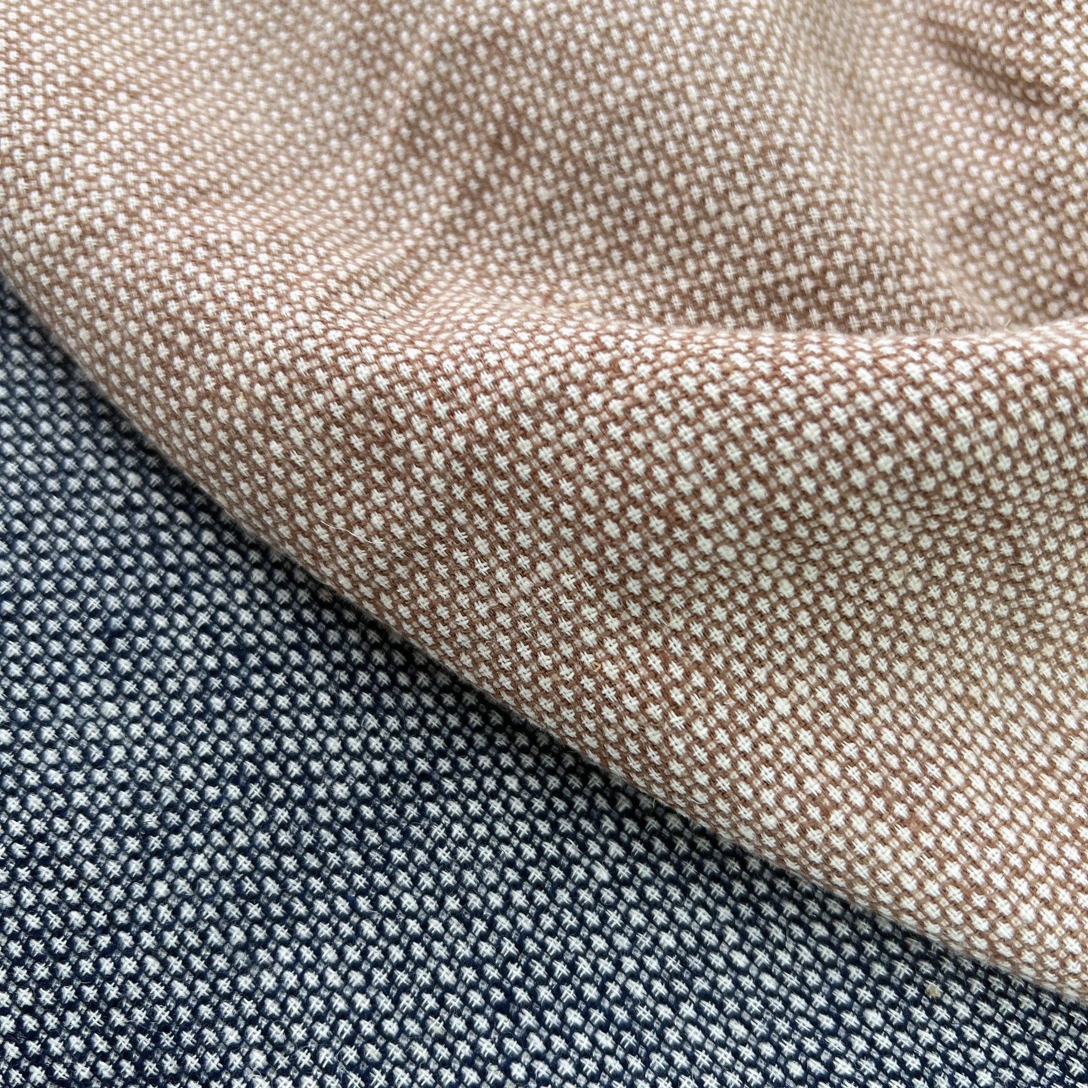 Factory Price 155GSM Linen Cotton Spandex Blended Fabric For Clothes