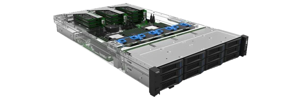 Сервер INSPUR NF5280M5 4*3 5 дюйма серебристый корпус Intel Xeon 4210R 32 Гб ТБ SATA 2 * 10GE + GE