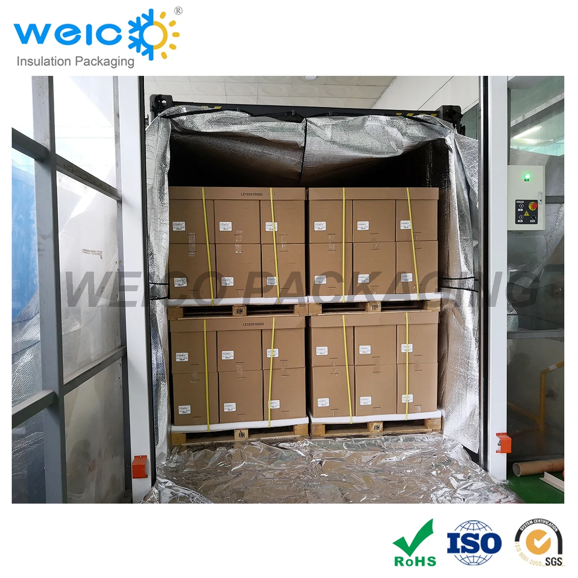 Wholesale Ocean Foil Bubble Shipping Insulation liner for container