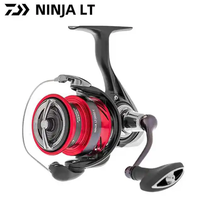 GS 23 DAIWA NINJA Stock катушка 5000C 4000C 3000C 1000 5 2: 1 кг-12 кг для морской и пресной воды из металла Спиннинг рыболовная Катушка