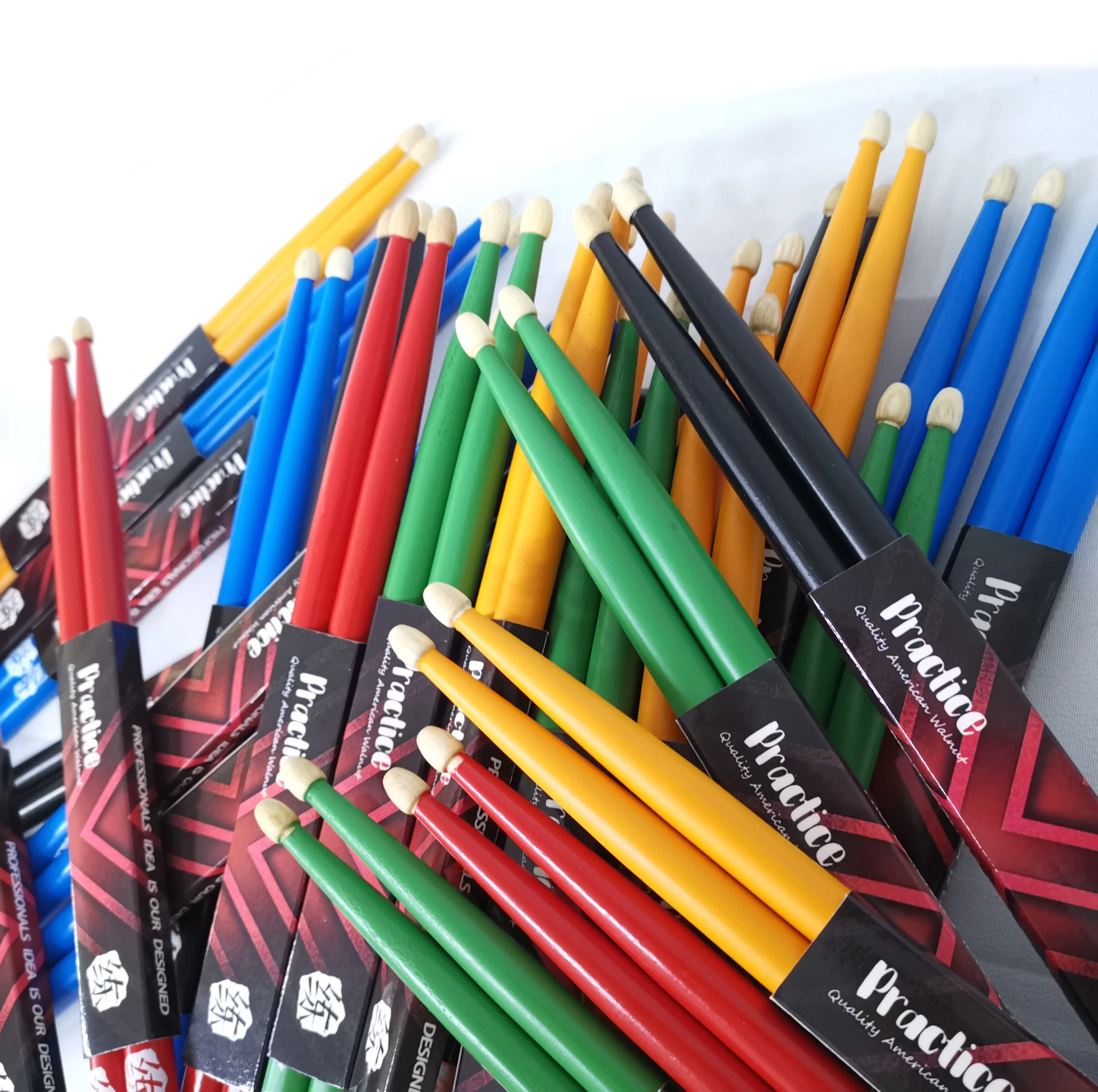 Барабанные палочки начального уровня, барабанные палочки hickory 5A